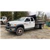 Image 1 : 2008 DODGE/RAM 5500 HEAVY DUTY SLT, 4DR DUMP TRUCK, WHITE, VIN 3D6WD78A58G182588,
