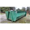 Image 2 : FORT FABRICATION 16' DUMP BIN 59"H WITH CONTENTS: 54" BRIDAL HEIGHT