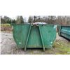 Image 3 : FORT FABRICATION 16' DUMP BIN 59"H WITH CONTENTS: 54" BRIDAL HEIGHT