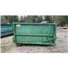 Image 4 : FORT FABRICATION 16' DUMP BIN 59"H WITH CONTENTS: 54" BRIDAL HEIGHT