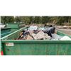 Image 5 : FORT FABRICATION 16' DUMP BIN 59"H WITH CONTENTS: 54" BRIDAL HEIGHT