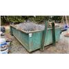 Image 2 : DORMEL CONTAINERS 15' DUMP BIN 41"H WITH CONTENTS:  54" BRIDAL HEIGHT