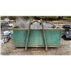 Image 3 : DORMEL CONTAINERS 15' DUMP BIN 41"H WITH CONTENTS:  54" BRIDAL HEIGHT