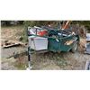Image 1 : 2008 UBILT BOX TRAILER, GREEN, VIN NIL,