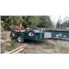 Image 2 : 2008 UBILT BOX TRAILER, GREEN, VIN NIL,