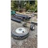 Image 1 : 2-WHEEL FARM DOLLY & TRACTOR TRAILER TIRE