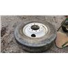 Image 3 : 2-WHEEL FARM DOLLY & TRACTOR TRAILER TIRE