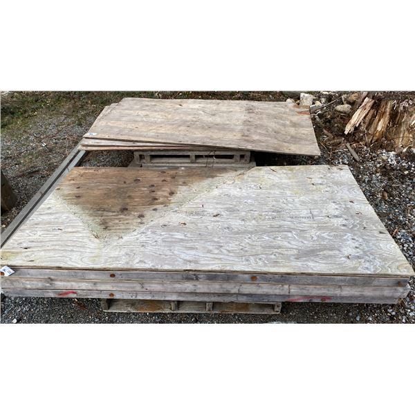 4 PALLETS OF ASSORTED WOOD *MUST TAKE ALL*