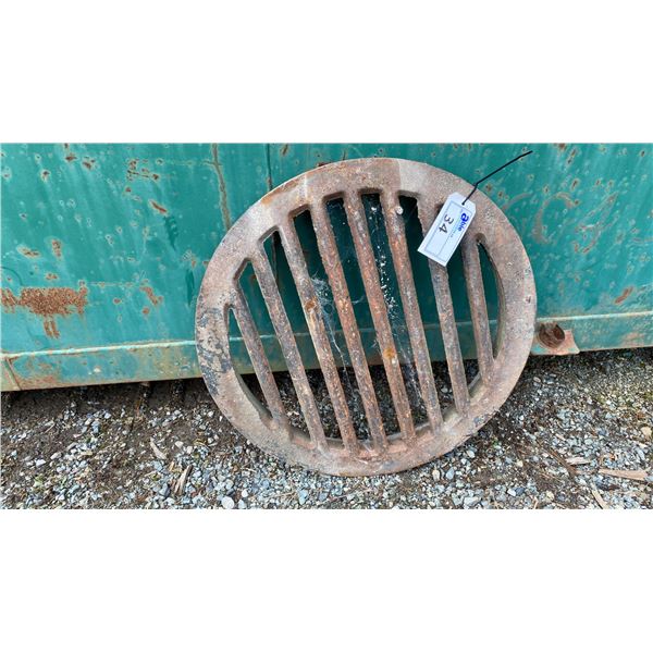 26" METAL DRAIN HOLE COVER