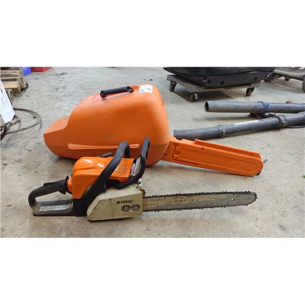 STIHL MS170 GAS CHAINSAW WITH CASE