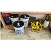 Image 2 : SHELF OF ASSORTED ITEMS INCLUDING; RATCHET STRAPS, HITCH ATTACHMENTS & MORE