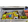Image 3 : 4-DRAWER FILE CABINET WITH ASSORTED TOOL CONTENTS INCLUDING; HARDWARE, PAINT MIXING BITS, CAUTION