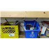 Image 12 : RACK OF ASSORTED ITEMS INCLUDING; HARD HATS, TOOLS, CARPET CLEANER, HARDWARE & MORE *RACKING