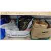 Image 9 : RACK OF ASSORTED ITEMS INCLUDING; HARD HATS, TOOLS, CARPET CLEANER, HARDWARE & MORE *RACKING