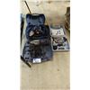 Image 1 : (2) MASTERCRAFT HAMMER DRILLS WITH CASES & ROK 2" MICRO PINNER WITH CASE