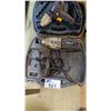 Image 3 : (2) MASTERCRAFT HAMMER DRILLS WITH CASES & ROK 2" MICRO PINNER WITH CASE