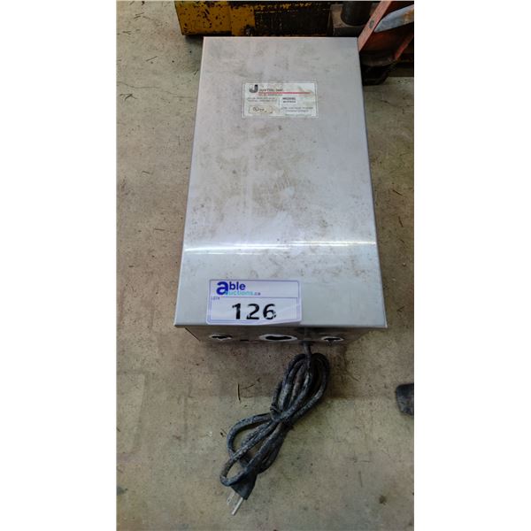 JUSTIN INC MTP600 LOW VOLTAGE POWER TRANSFORMER