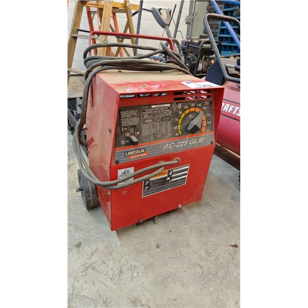 LINCOLN ELECTRIC AC-225 GLM PORTABLE STICK WELDER