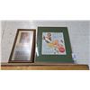 Image 1 : VINTAGE FRAMED COCA-COLA 1957 CALENDAR & VINTAGE FRAMED NORMAN ROCKWELL 1946 CALENDAR