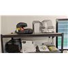 Image 2 : 5-TIER METAL SHELVING UNIT WITH ASSORTED CONTENTS INCLUDING; BROTHER MFC-7860DW PRINTER, DELL