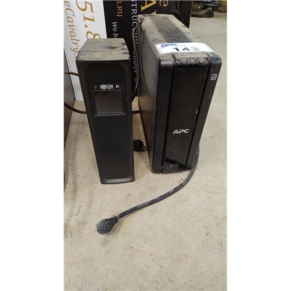 APC BATTERY BACKUP & TRIPP-LITE BATTERY BACKUP