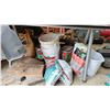 Image 4 : TABLE OF ASSORTED CONTENTS INCLUDING: CHAIN, CAR PANELS, POLYMER SAND, WRENCHES & MORE (TABLE
