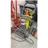 Image 3 : PORTABLE WELDING CART WITH ACETYLENE TANKS, WELDING HOSE & WELDING TORCHES