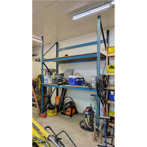 12' X 9.5' X 3.5' PALLET RACKING (CONTENTS NOT INCLUDED, BUYER MUST DISMANTLE)