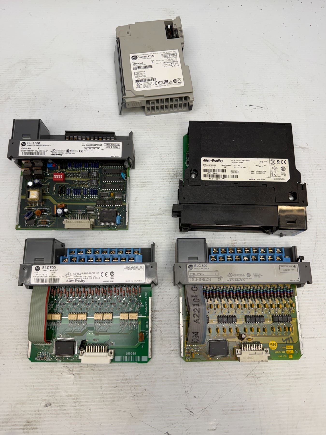 Allen Nsec Module Lot of Allen-Bradley Modules