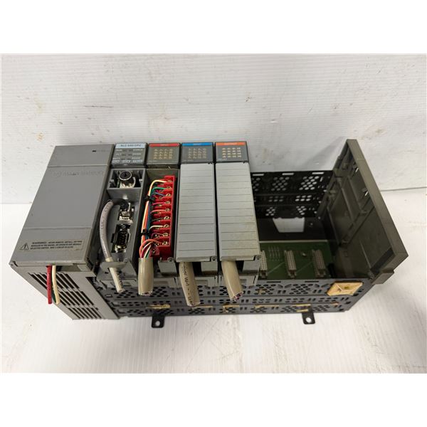 Allen-Bradley Rack w/Modules #1746-P1, #1747-L531