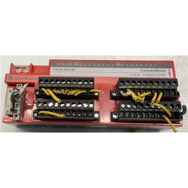 Allen Bradley #1791DS-IB8XOB8 Compact Block 8-Inputs/8-Outputs