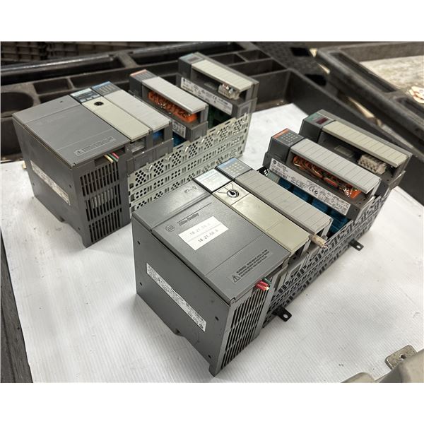 (2) Allen Bradley #1746-A7 Racks w/#1746-P2 & Modules