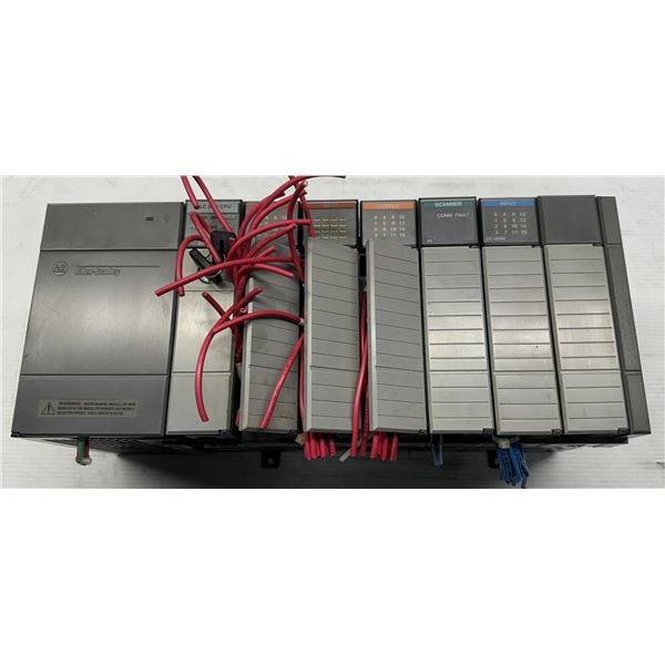 Allen Bradley #1746-A7 Racks w/#1746-P2 & Modules