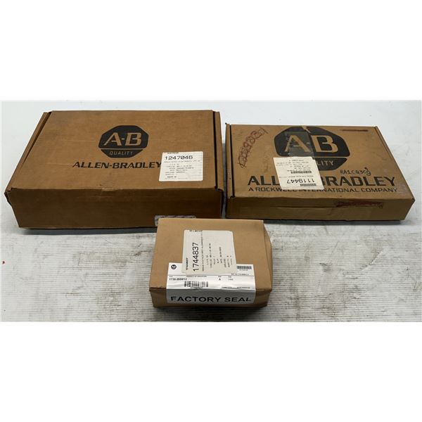 Lot of (3) Allen Bradley Modules