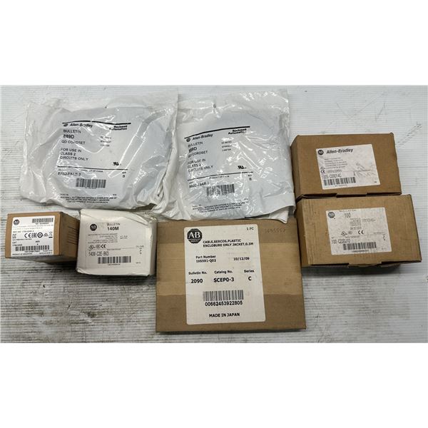 Lot of (7) Assorted Allen Bradley Items