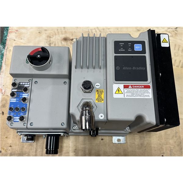 Allen Bradley ##284E-FVD4P0Z-10-RRG-SBG-DB1-EMI ArmorStart Control Module