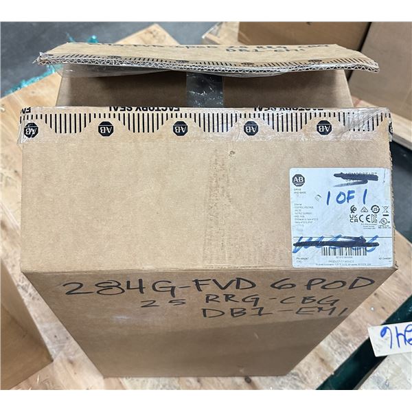 Allen Bradley ##284G-FVD6P0D-25-RRG-CBG-DB1-EMI/C ArmorStart Control Module Drive & Base