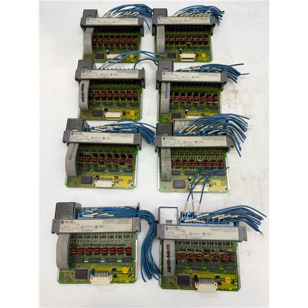 Lot of (8) Allen-Bradley Modules