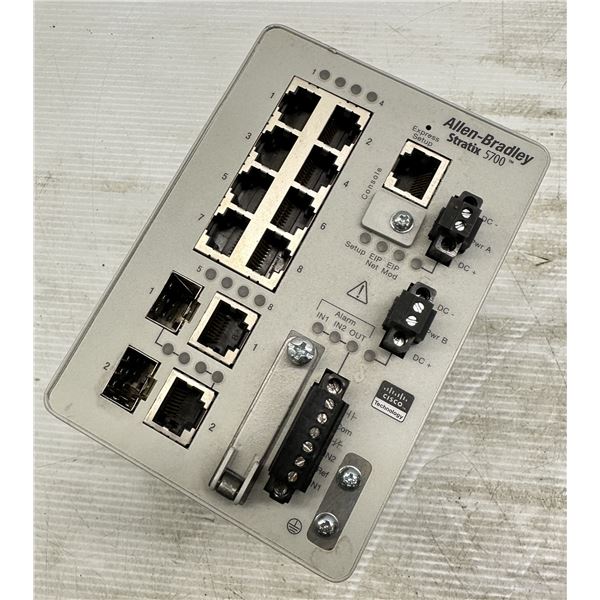 Allen Bradley #1783-BMS10CGN Stratix 5700 Ethernet Managed Switch