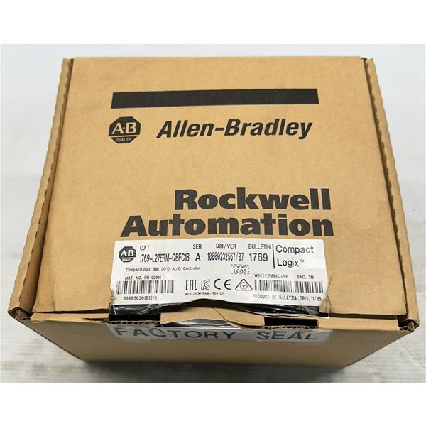 Allen Bradley #1769-L27ERM-QBFC1B Controller