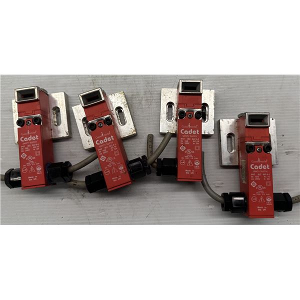 (4) Allen Bradley Cadet Safety Switches