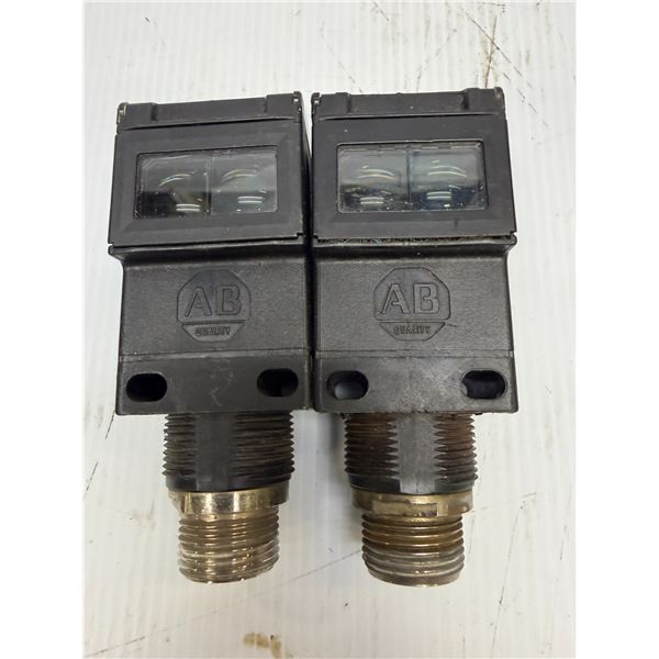 Lot of (2) Allen-Bradley Photoswitches (No Part Numbers)