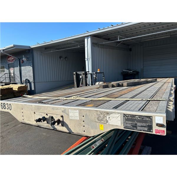 2016 Transcraft Eagle 2 Model 53X102 T/A, 73K GVWR Semi Flatbed Trailer