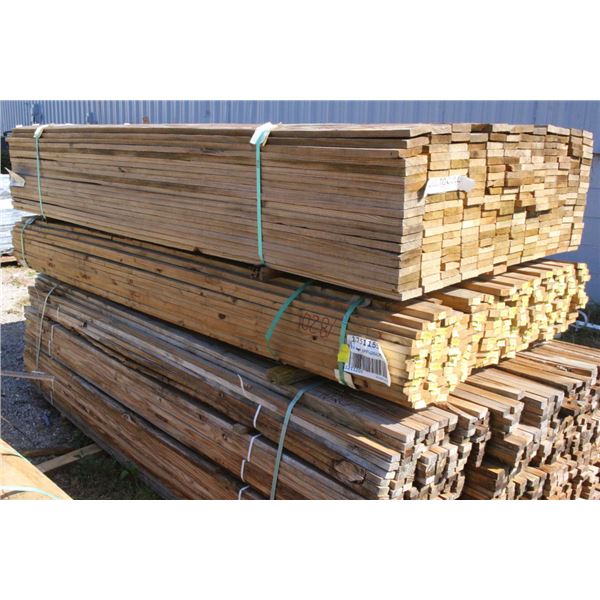 Bundle of 1X4 Planks