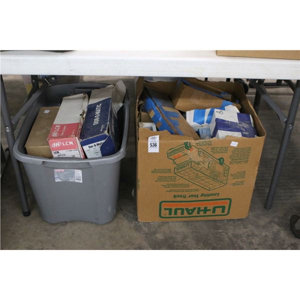 Door Closures, Asst. Door Hardware