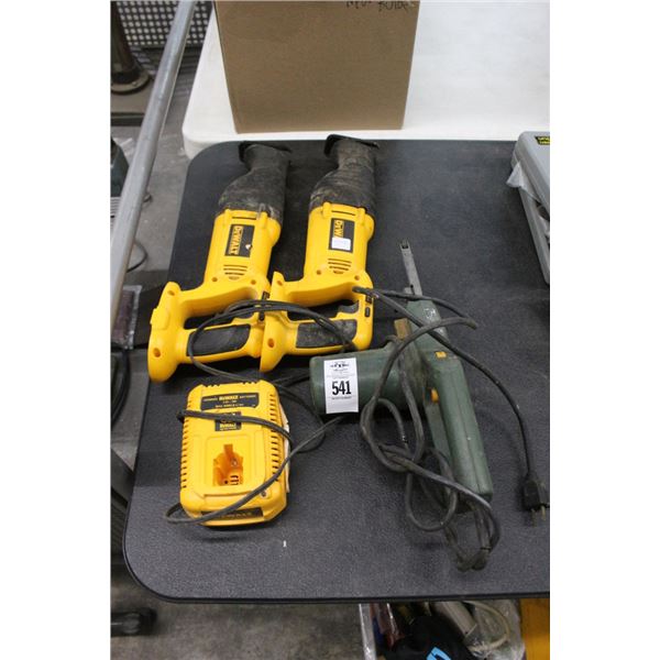 Milwaukee Cordless Sawzall Chargers, No Batteries, Electric Saw