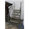 Image 1 : 5' Rolling Warehouse Ladder