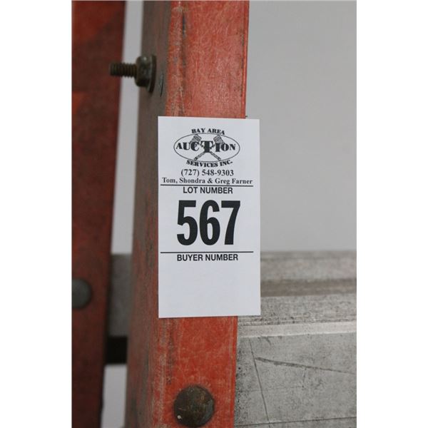 Louisville Brute 16' Double Sided FG Stepladder