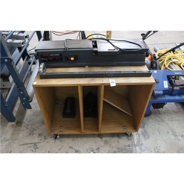 Craftsman Jointer - Missing Components on Rolling Cabinet