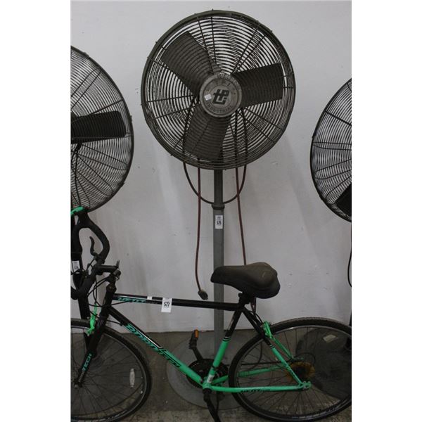 TPI Grey Pedestal Fan